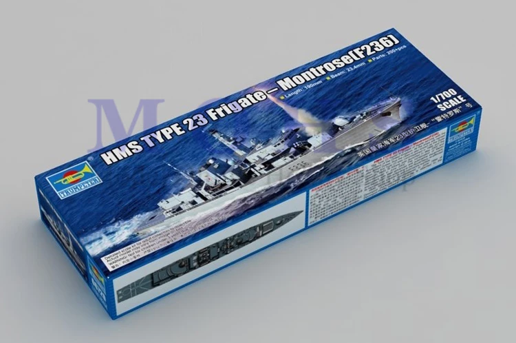 Trumpeter масштаб боевой корабль 1/700 06720 HMS Тип 23 фригат Montrose F236 сборные модели наборы