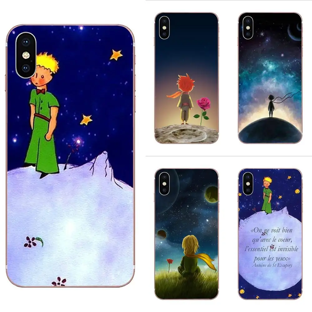 

Little Prince Le Petit Prince Snake Elephant For Apple iPhone 4 4S 5 5C 5S SE 6 6S 7 8 Plus X XS Max XR Soft TPU Coque Case Capa