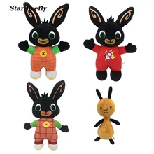 37 см Bing Bunny Плюшевые игрушки кукла Bing Sula Flop слон Hoppity Voosh Pando плюшевые мягкие игрушки из мультфильмов для детей Подарки