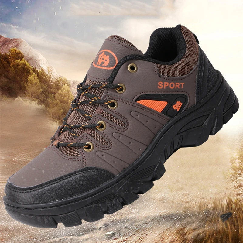 Для мужчин походная дышащяя обувь для пешего туризма плюс Размеры Для мужчин альпинизма кроссовки для туризма; zapatillas hombre