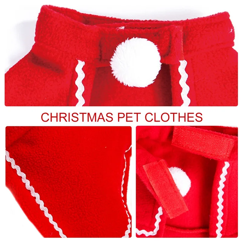 HUIRAN Pet Hat Cloak Set Christmas Decorations for Home Navidad New Year Gift Xmas Cristmas Decor Christmas Ornaments