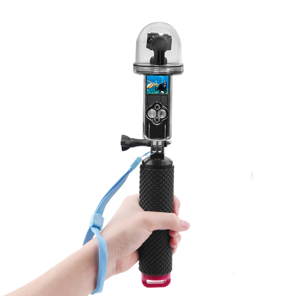 Для DJI Osmo Карманный корпус для дайвинга ручной защитный чехол плавающий с плавучей палкой камера Дайвинг водонепроницаемые аксессуары