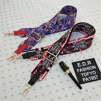 

HJKL Shoulder strap adjustable color one shoulder slung long shoulder strap bag to replace the shoulder strap ethnic bag strap