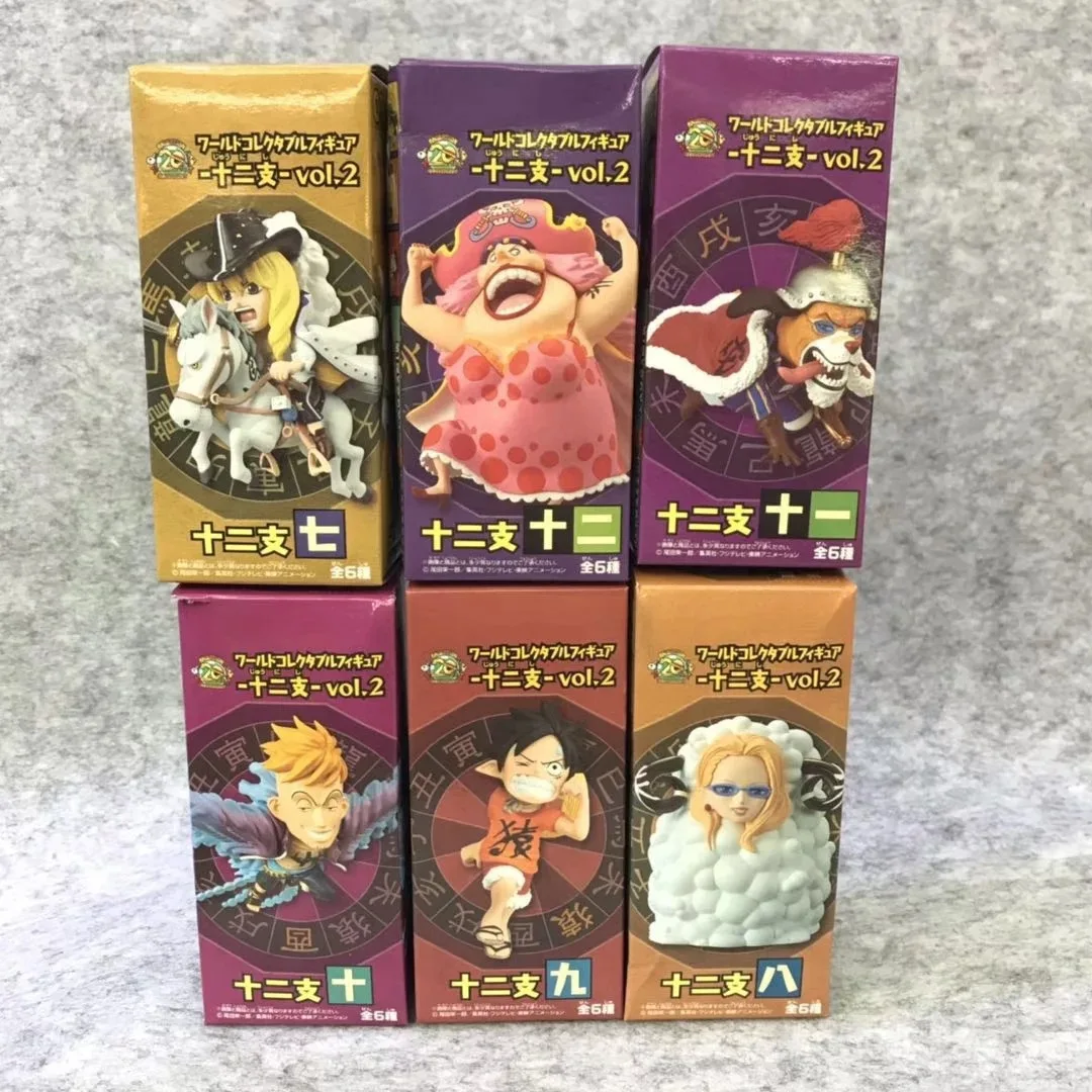 

Feihong Anime One Piece WCF 9 Generation Chinese Zodiac Carly Method Luffy Marco Aunt Garage Kit