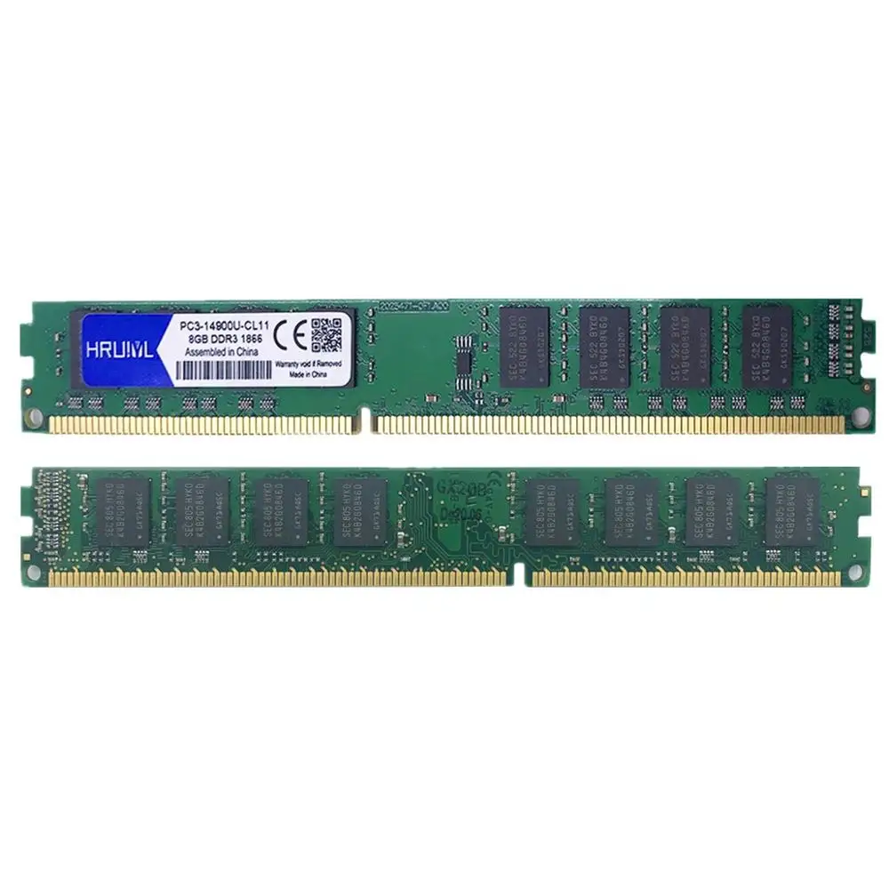 Hruiyl Memória Ram Embutida 1866 Mhz 8gb 4g Módulo de Memória Dimm para Computador Placa-mãe de pc 1866 Mhz 240 Pinos 1.5v - Imagem 6