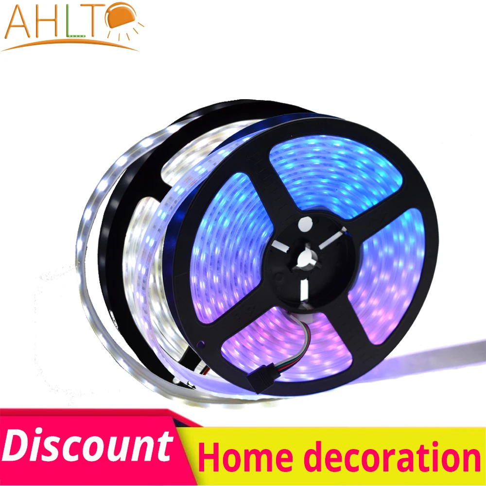 

5M 5050 SMD 600Leds White Warm White Double Row Led Strip Light Flexible Waterproof Bar Garden Home Decoration Holiday Lighting
