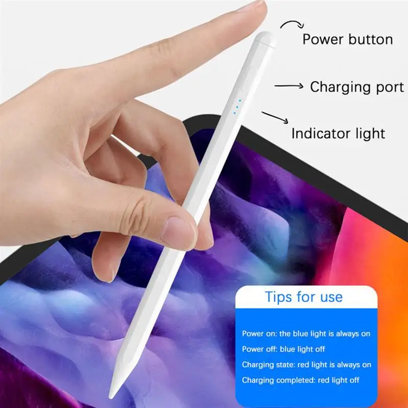 Touch Screen Pen Mobile Phone Capacitive Stylus Tablet Aluminum Alloy Writing Pen