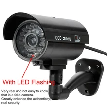 Наружная/Внутренняя фальшивая манекеновая камера видеонаблюдения, камера видеонаблюдения, светодиодный светильник, TL-2600 безопасности, водонепроницаемая поддельная камера