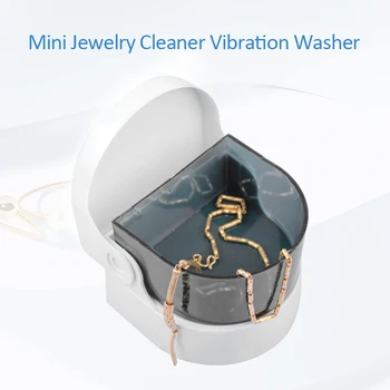 

Mini Washing Jewelry Cleaner Vibration Creative Necklace Machine Wash Glasses Mini Ultrasonic Cleaner Bath Cleaning Machine Tool