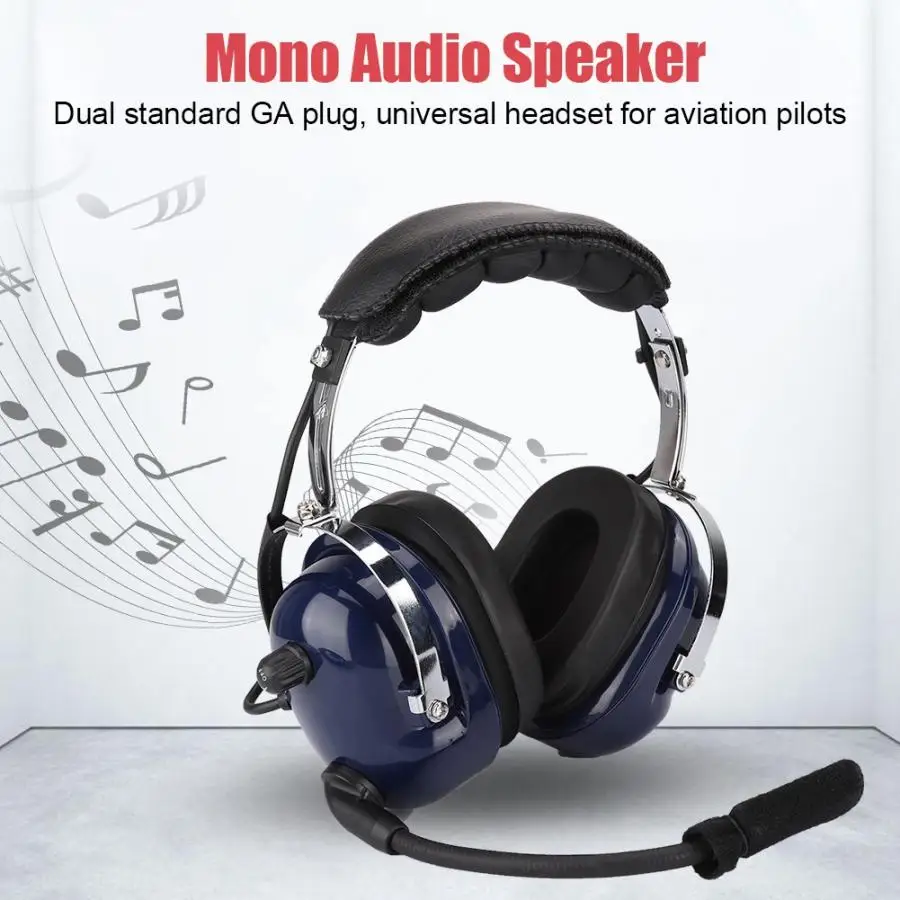 Cuffie Pilota Con Riduzione Rumore 24dB - Doppia Spina GA Per Aviazione Generale E Hobby - Foto 5