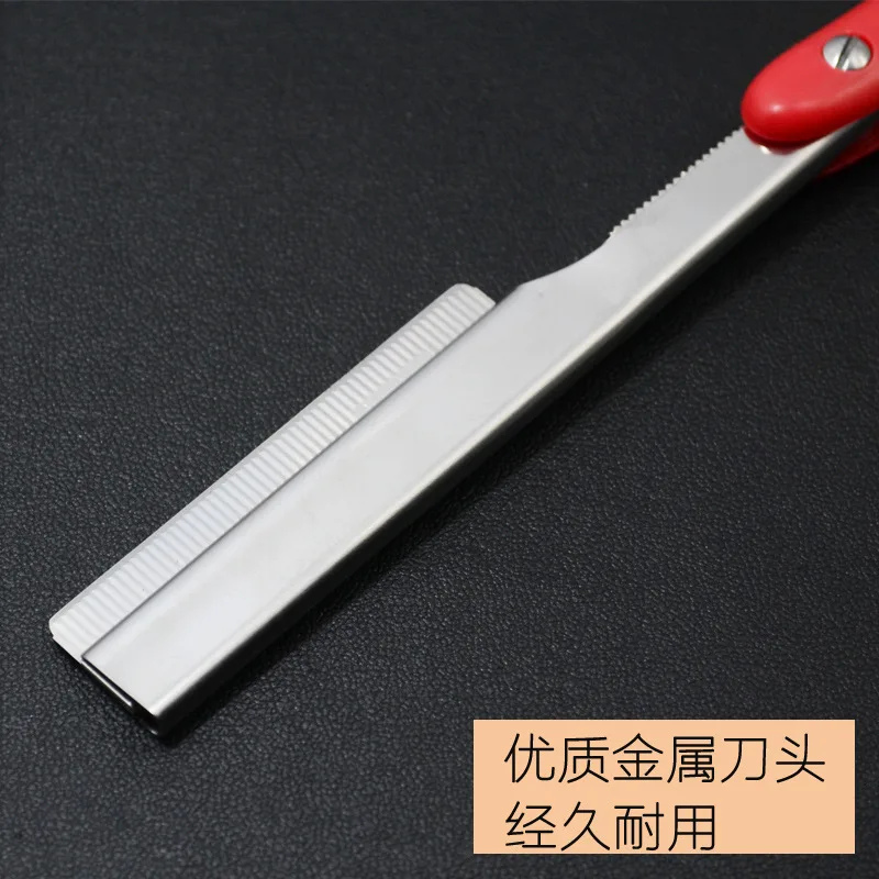 Razor Manual old fashioned Razor Holder Hairdressing Shaving Knife Trim Eyebrow Holder Shaving Head G1126 3
