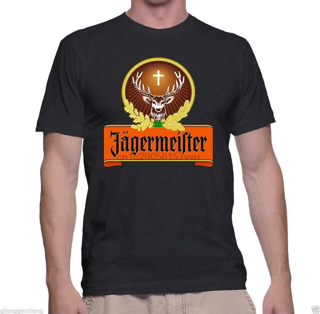 Jägermeister Spice Taste What's Gotten Into Jager T-Shirt Mens XL Black Orange