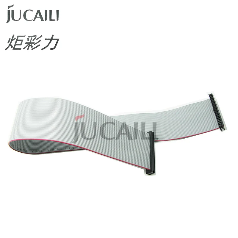 Jucaili 2 шт. струйный принтер 40 контактов konica 512/1024 кабель печатающей головки для allwin
