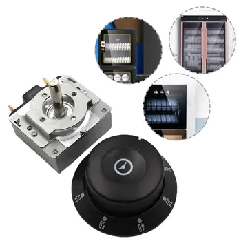 

Knob Switch Timer Timer Switch 60 Minutes Timer Switch Metal Time Controller For Electronic Microwave Oven Cooker