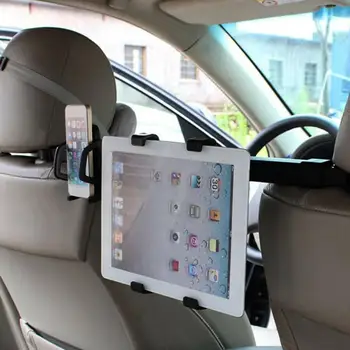 

360 Degree Rotating Auto Car Seat Headrest Mount Holder Bracket for Tablet Phone