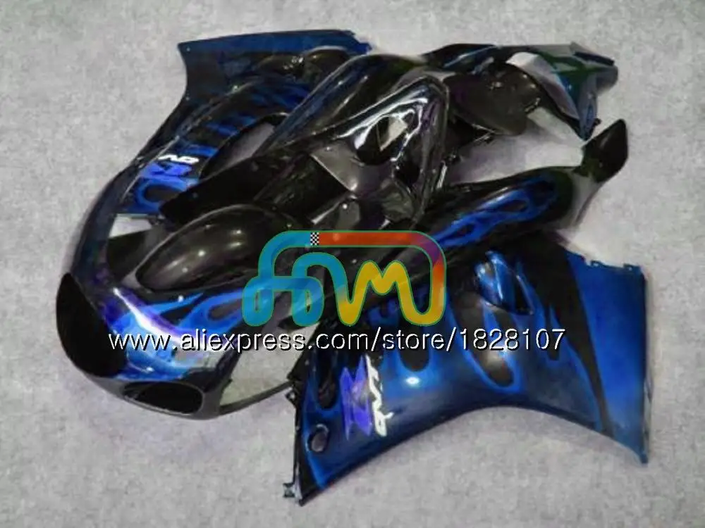 Корпус для SUZUKI RGVT250 SAPC желтый RGV-250 VJ23 95 96 97 98 67BS. 24 RGV 250 VJ22 VJ 23 RGV250 1995 1996 1997 1998 обтекатель - Цвет: No. 34 Blue flames