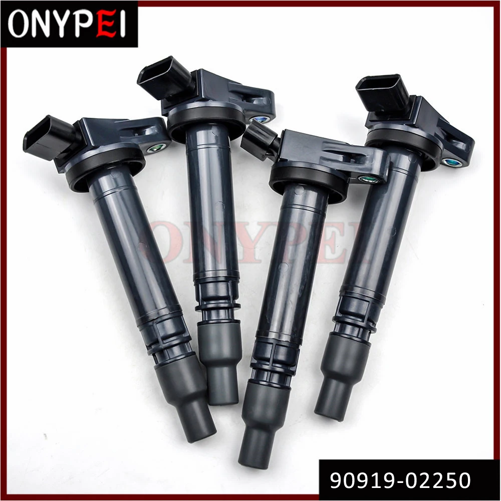 4pcs High Quality Ignition Coil 9091902250 90919a2005 For Toyota