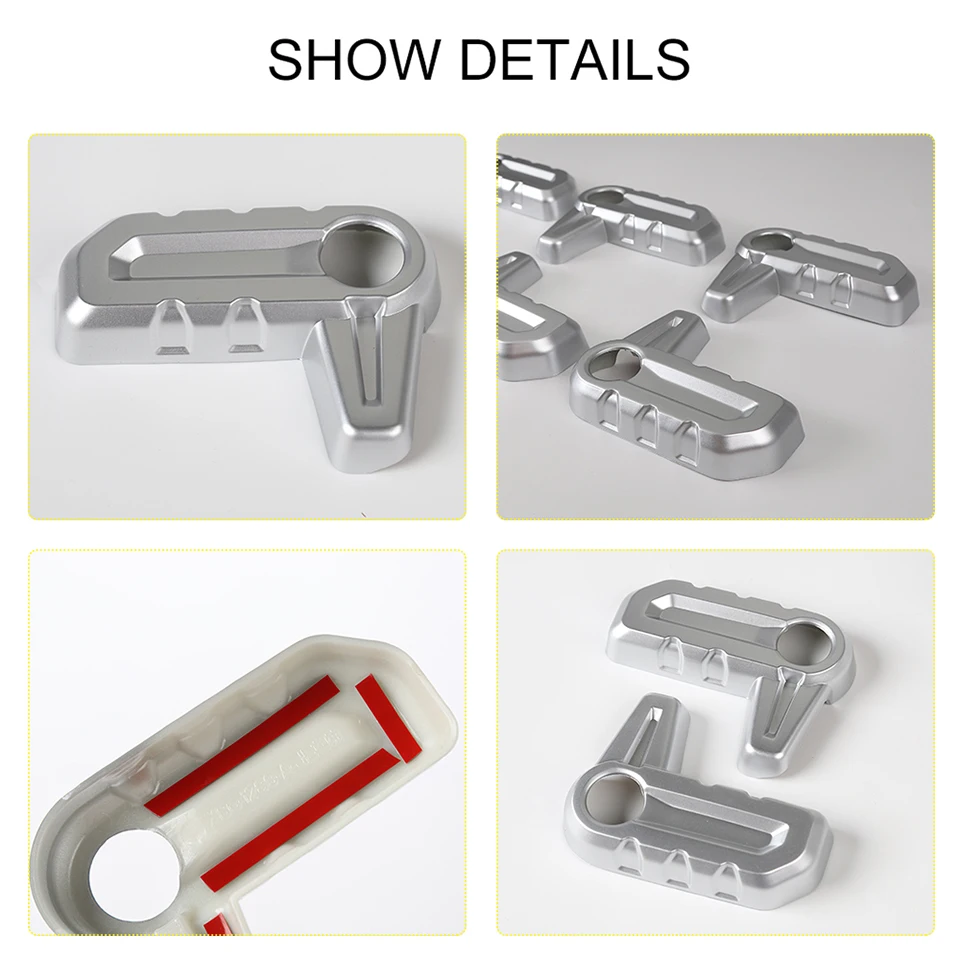 2 SHINEKA Interior Mouldings 2018 for Jeep Wrangler JL Roof Removal Switch Cover For Jeep JL 2018 Accessories