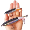 GOBYGO 1 pièces Whopper Popper 10cm/14cm leurre de pêche appât artificiel dur doux rotatif queue matériel de pêche Geer Pesca ► Photo 1/6