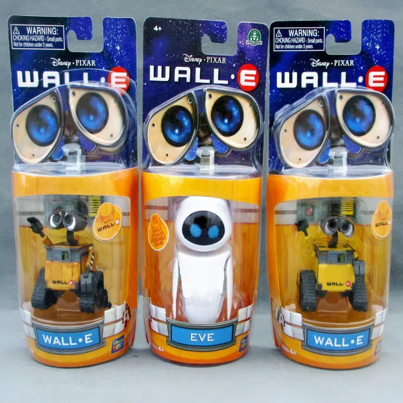 Wall.E Toys Kids Action Figures Robots Eve Cartoon Toys Model Collection Wall