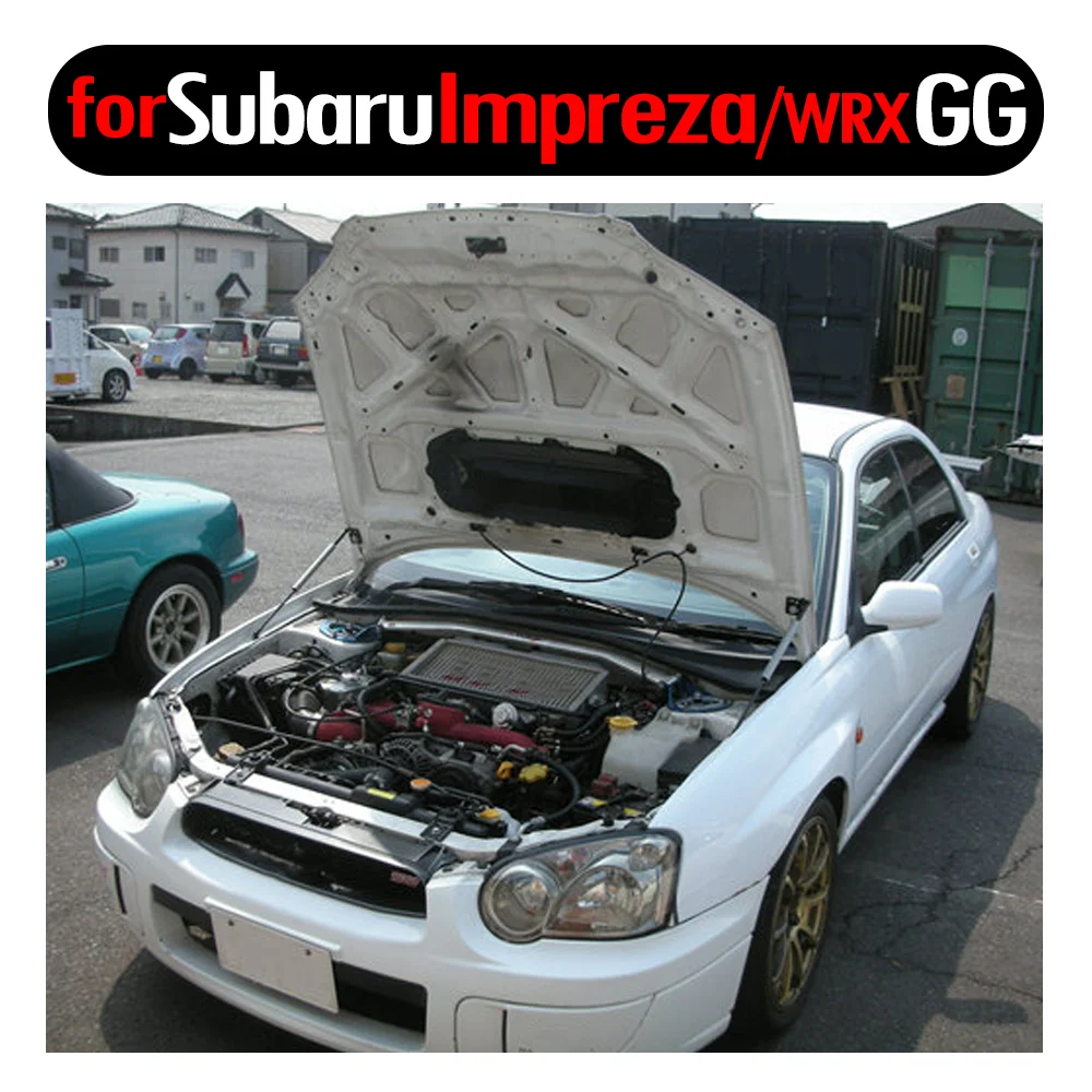 Передний капот для Subaru Impreza WRX Wagon GG 2000-2007 модифицирующие газовые стойки