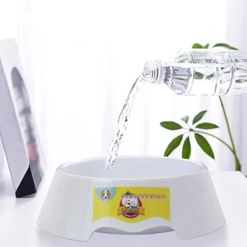 

Splash-proof Pet Feeder Cat Dog Food Bowl Detachable Feeding Supplies