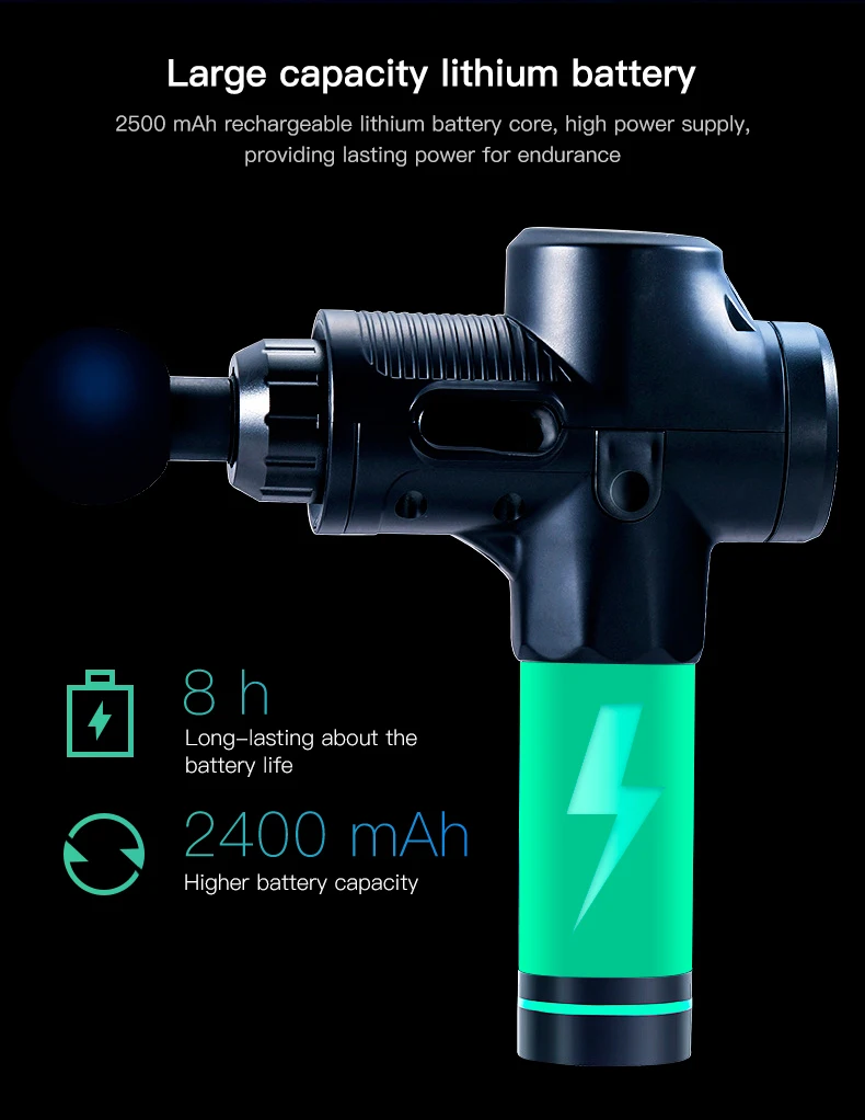 Тканевый массажный пистолет PRO для тела, массажер для глубоких мышц, фасции, ФИЗИОТЕРАПЕВТИЧЕСКИЙ массаж для массажа, снятия боли, тренировки, фитнес-машина
