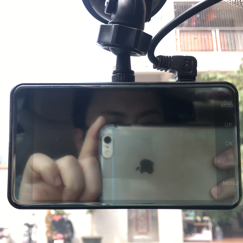 ZHUIHENG 4 дюймовый Dash cam 2.5D Автомобильная камера 1980*1080 FHD видеорегистратор для автомобиля dvr Двойной объектив камеры заднего вида Автомобильный регистратор dvr камера