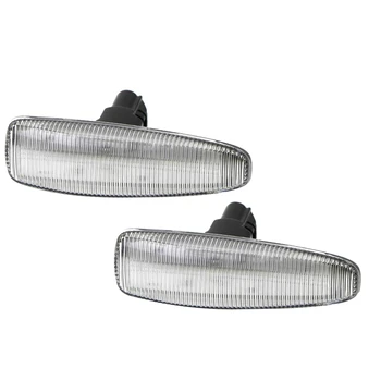 

2Pcs Car Side Marker Light Turn Signal Light Side Repeater Lamp Amber for Mistubishi Lancer EVO X 8351A001