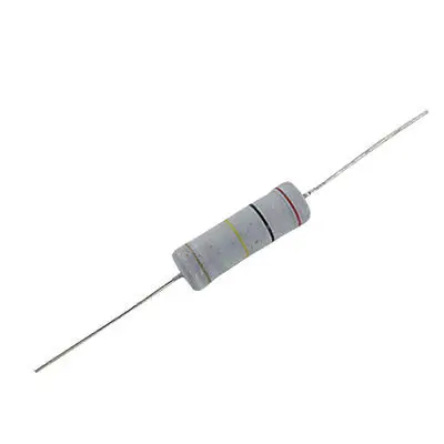 Осевой свинцовый 500V 5W 200K Ohm резисторы металлической оксидной пленки 50 шт