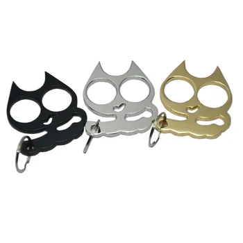 

Cat Key Ring keychains Bottle Opener Knuckles for Self Defense Creative cute Kitchen Drink Beer Bottle Opener kawaii keychain