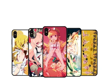 

Monogatari Oshino Shinobu Soft Phone Case Cover for Iphone X XR XS MAX 6 7 8 Plus 11 Pro MAX A