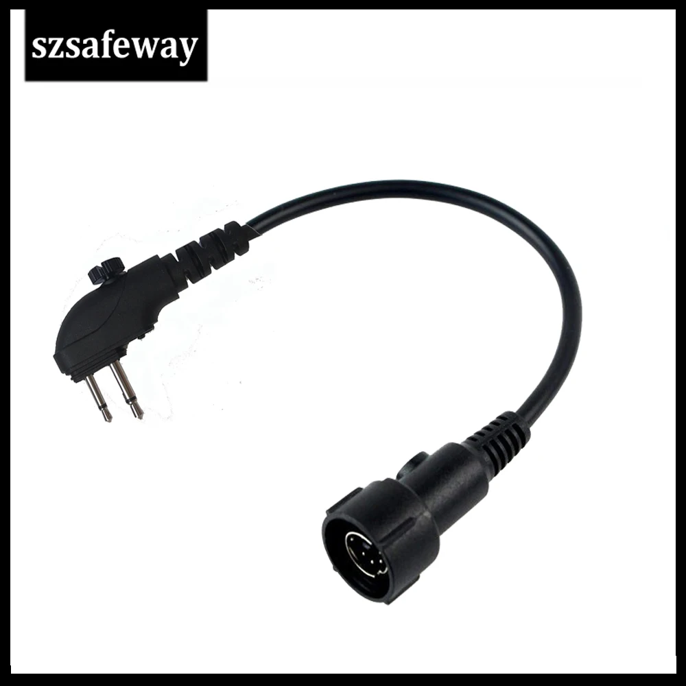 Headset Cable for Noise cancelling Headset for Hytera TC-700, TC-610,TC-618,TC-626,TC-518, TC-580 headphone EH40 EH41 EH45