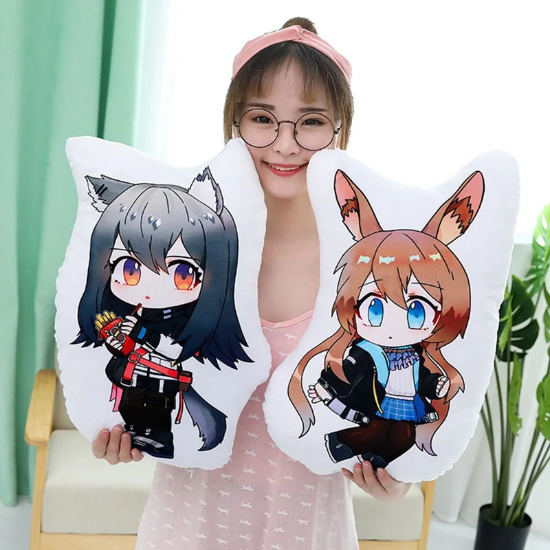 Tomorrow Ark плюшевая подушка 2D слово аниме-атрибутика серебристо-серая кукла Miya Angel COS Реквизит