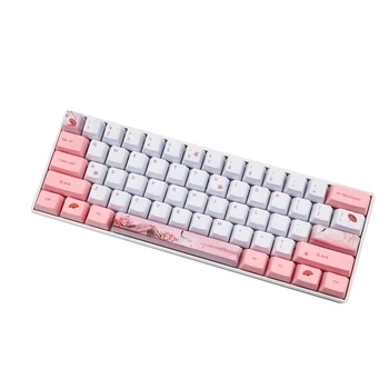 

dye Subbed PBT Keycap 73 Keys OEM Profile Keycaps For MX Switches dz60/GK64/GK61/RK61/ALT61/Annie /poker keyboard