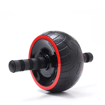 

Abdominal Roller Wheel Exercise Gym Fitness Equipment Ab Roller&Jump Rope Mute Arm Leg Muscle Double Wheel Resistance Sports
