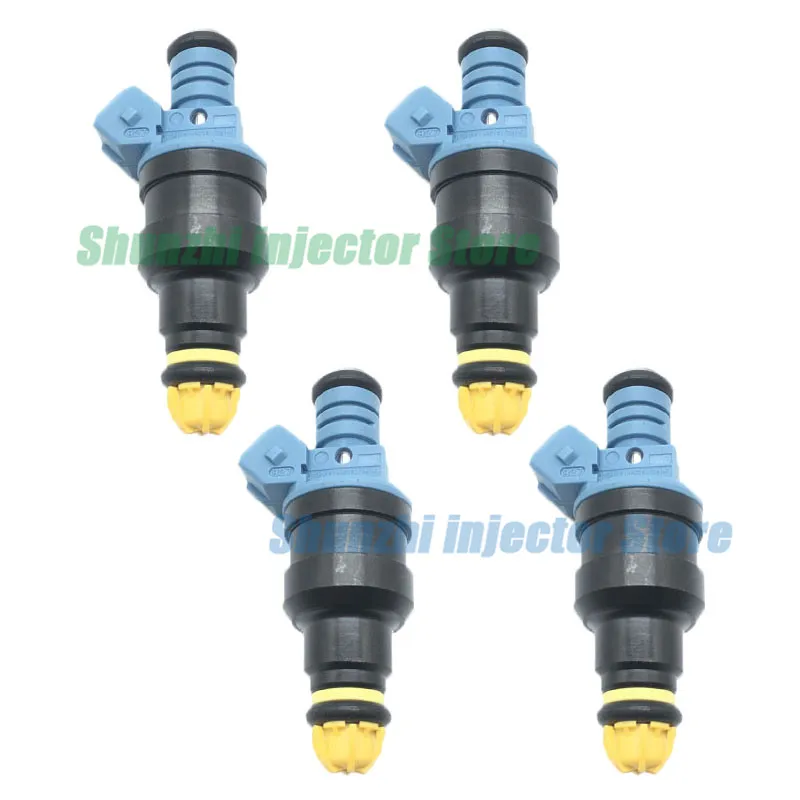 

4pcs 0280150715 13641734776 fuel injector for BMW 325I 1987~1991 325IS 1989~1990 325IX 1988~1991 525I 1989~1990 2.5L L6