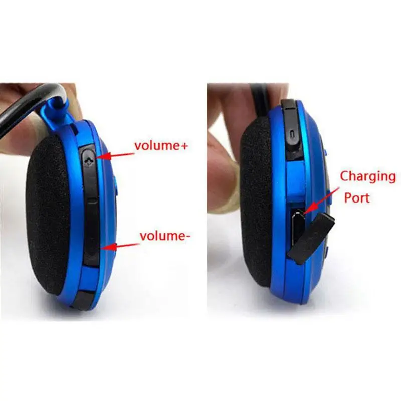 Спортивные наушники с микрофоном ушной крючок Беспроводной Bluetooth стерео Mp3