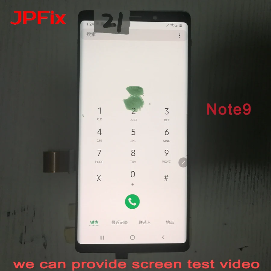 

JPFix For Samsung Note 9 N960 LCD Pantalla Black Dot on Display Assembly Complete Screen Replacement Super Amoled Repair Parts