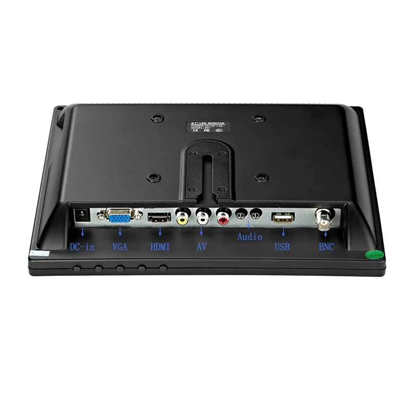 ZHIXIANDA 10 inch IPS screen Capacitive touch monitor display with BNC HDMI AV VGA USB input
