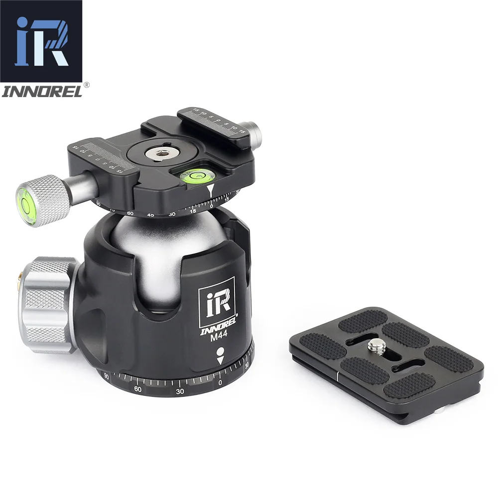 Cabeça de Bola Centro de Gravidade Innorel Panorâmica Vídeo Suporte Cabeça Novo Baixo Alumínio Tripé Ballhead Carga Máxima 30 kg M52 - M44 M36 - Image 6