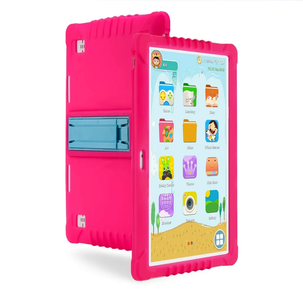 Планшетный ПК для детей Android 6,0 16 Гб ips 10,1 дюймов Bluetooth wifi комплект чехол Высокое качество покупки