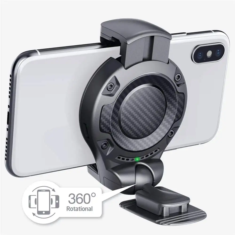 Беспроводное автомобильное зарядное устройство для iPhone 8Plus iPhone X GALAXY S6 S7 S8 Note8 Беспроводное зарядное устройство Быстрая зарядка Автомобильный держатель для телефона Подставка