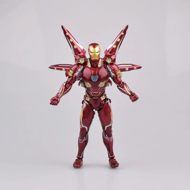 Marvel Avengers endgame Ironman MK50 Nano набор оружия VOL.2 подвижные суставы Фигурки игрушки для детей Рождественский подарок