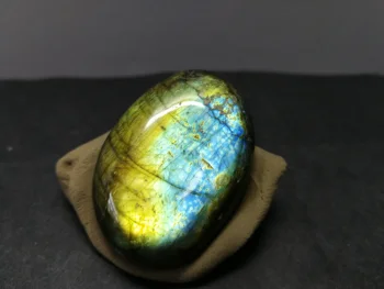 

44.9gNatural color labrador crystal quartz specimen decoration collection