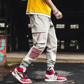 

#2229 Men's Work Clothes Trunks Schoolboy Easy Nine Part Leisure Time Pants Sports Pants Male Army Pants