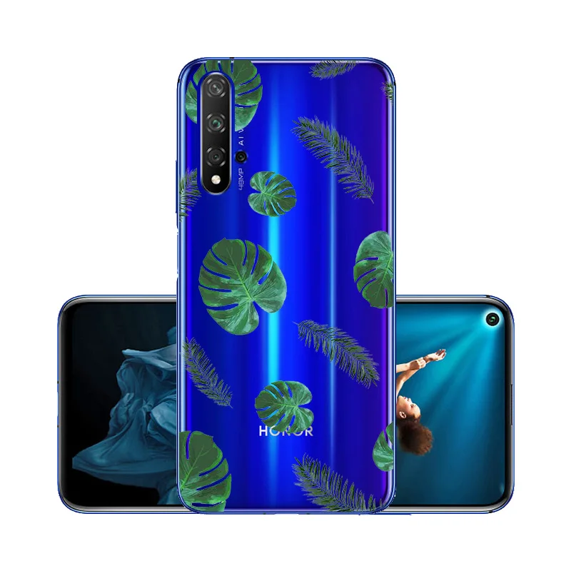W093 3D DIY чехол с рисунком для huawei Honor 20 силиконовый прозрачный Футляр защитный бампер huawei Honor 20s 20 Pro Honor20 чехол - Цвет: W093