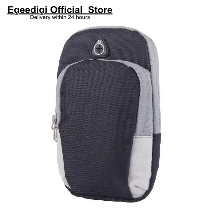 

Portable Zippered Waterproof Sport Arm Band Phone Bag Pouch With Gym Exercise Fitness Running Workout For iPhone Samsung Xiaomi