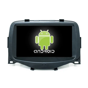 

Octa Core Android 9 Autoradio Car Stereo Tape Recorder Radio Multimedia For Toyota Aygo 8 Inch Capacitive Screen GPS Navigation