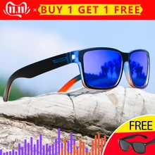 KDEAM, модные, спортивные, стильные, поляризационные солнцезащитные очки, мужские, высокое качество, со светоотражающим покрытием, линзы, солнцезащитные очки, мужские, для путешествий, с защитой от ультрафиолета, XH121